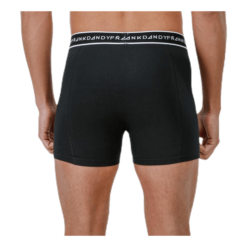 Organic Cotton Boxer 5-Pack Black