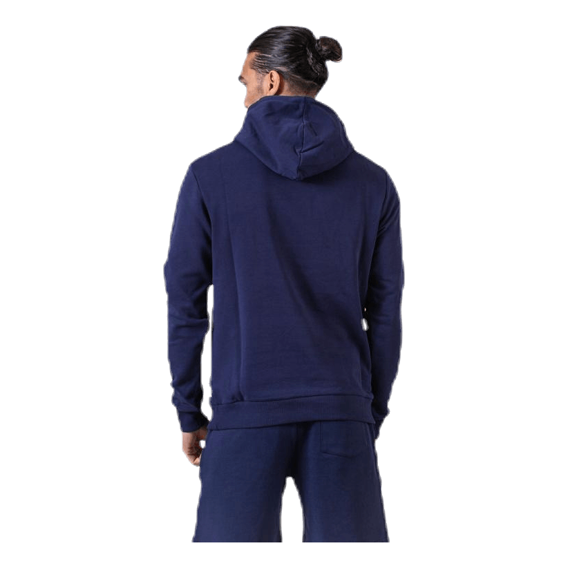 Solid Hoodie Blue