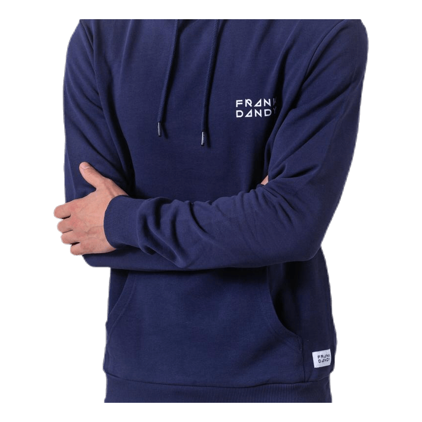 Solid Hoodie Blue