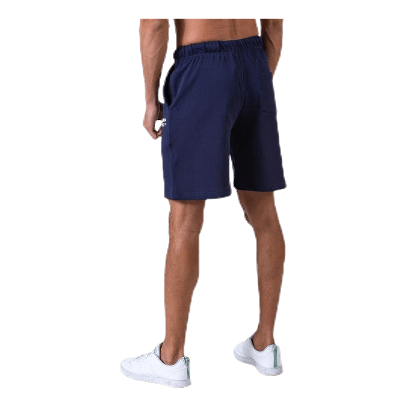 Solid Sweat Shorts Blue