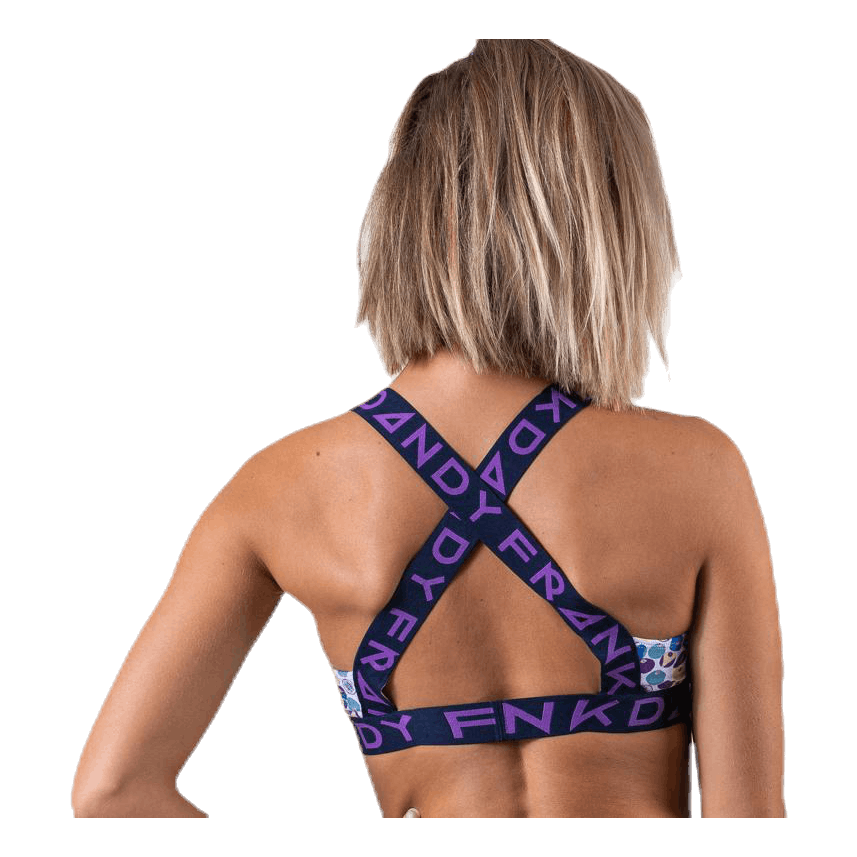 Patte Paté Bralette Purple/Patterned