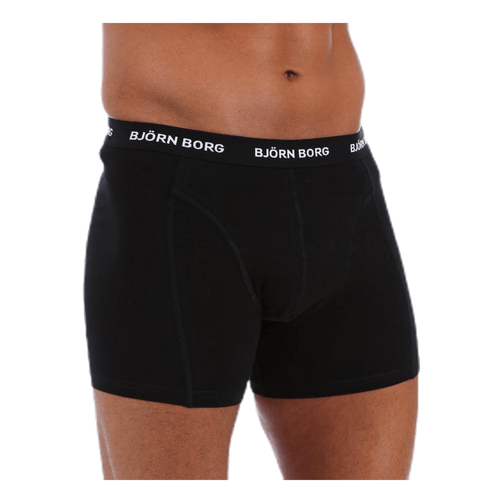 Solid Shorts 3-Pack Black