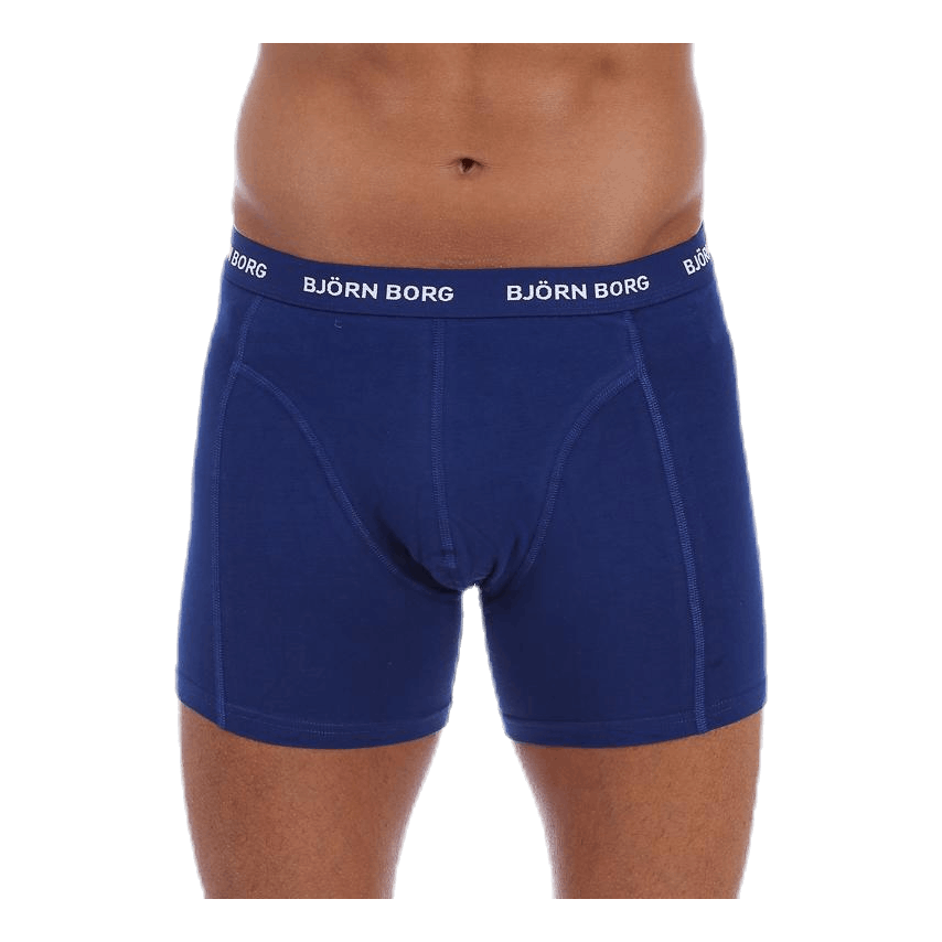 Solid Shorts 3-Pack Blue/White/Black