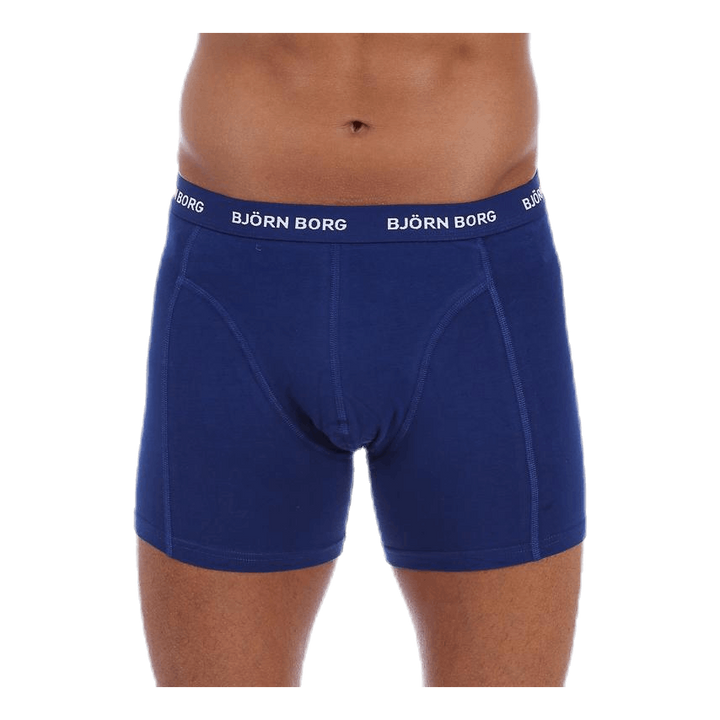 Solid Shorts 3-Pack Blue/White/Black