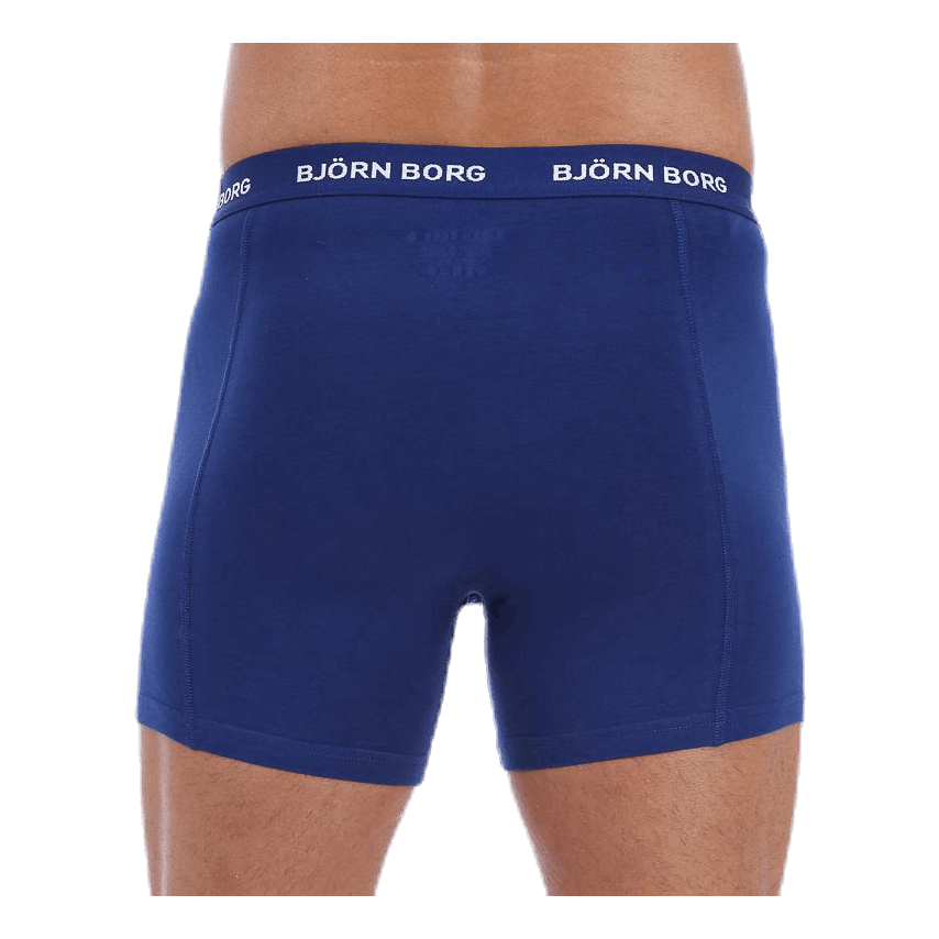 Solid Shorts 3-Pack Blue/White/Black