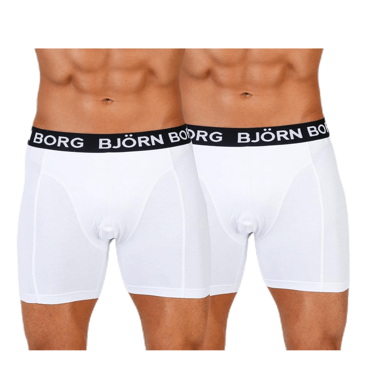 Solid Shorts 2-Pack White