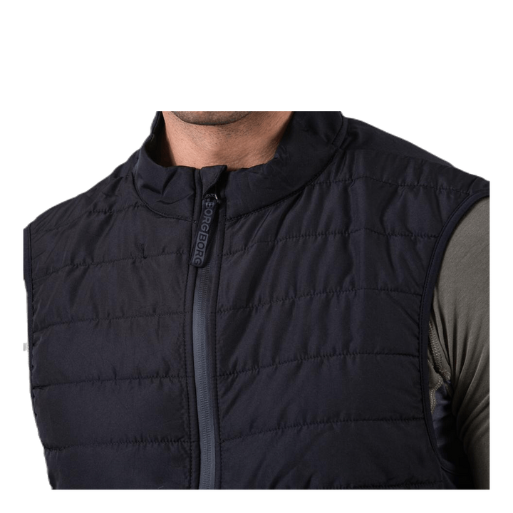 Alexi Quilted Vest Black