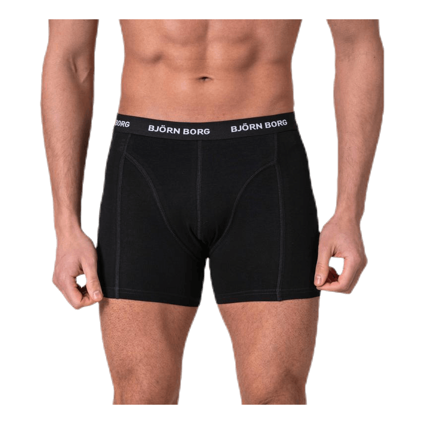 Shorts Solid 7-pack Black