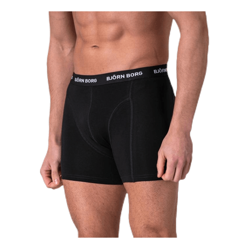 Shorts Solid 7-pack Black