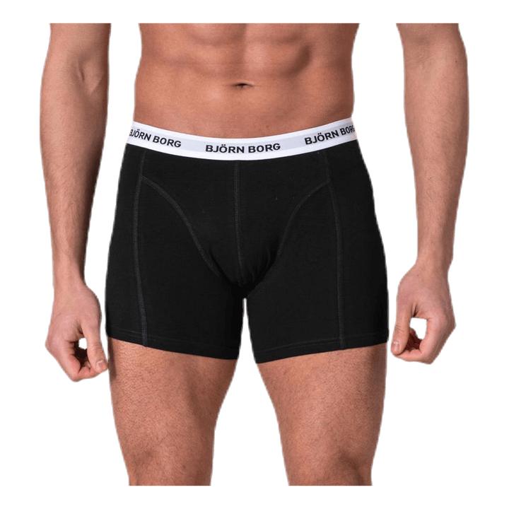 Shorts Solid 7-pack Black