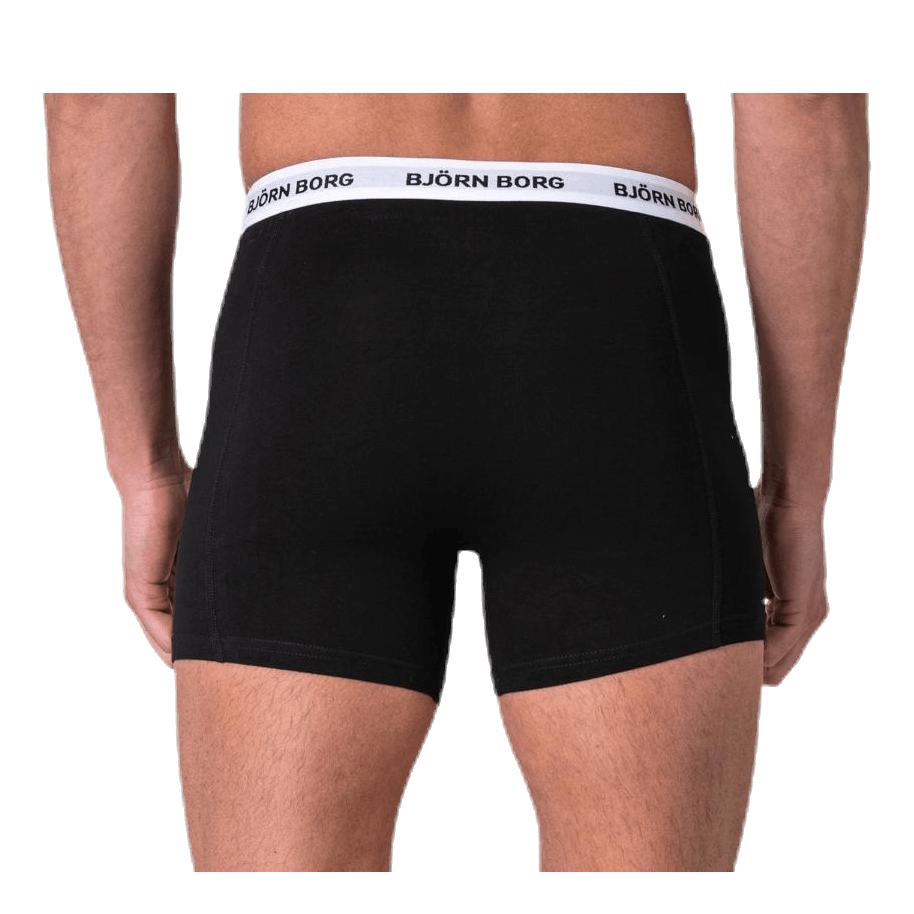 Shorts Solid 7-pack Black