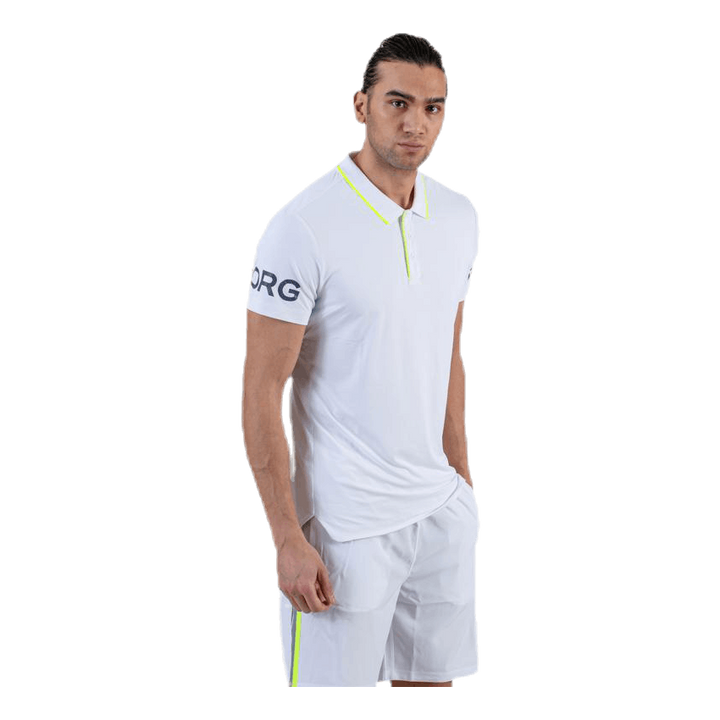 Tennis Polo White