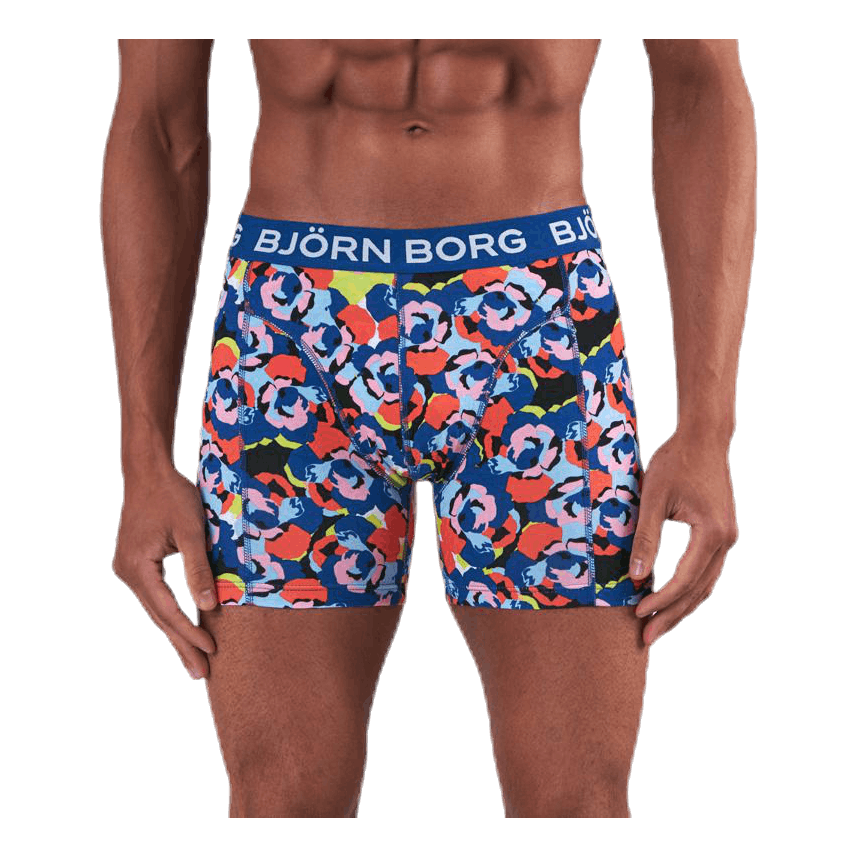 Shorts Sammy Camo Rose 3-pack Orange/Black