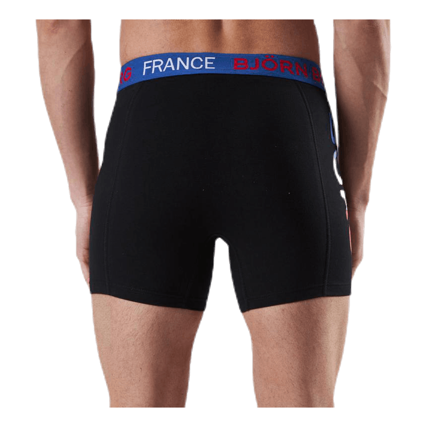 Shorts Sammy France 2-pack Black