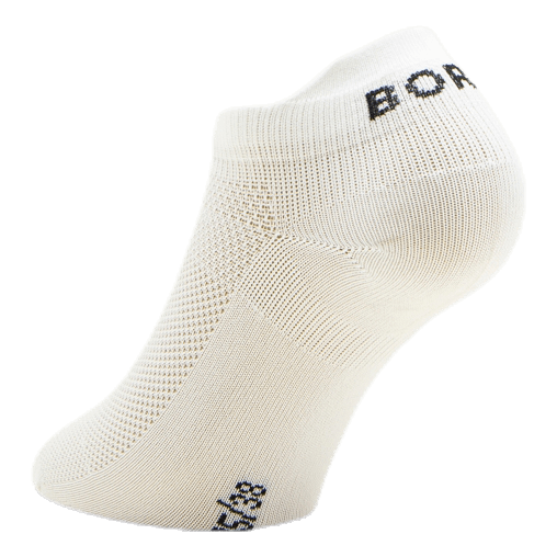 Solid Step Sock White