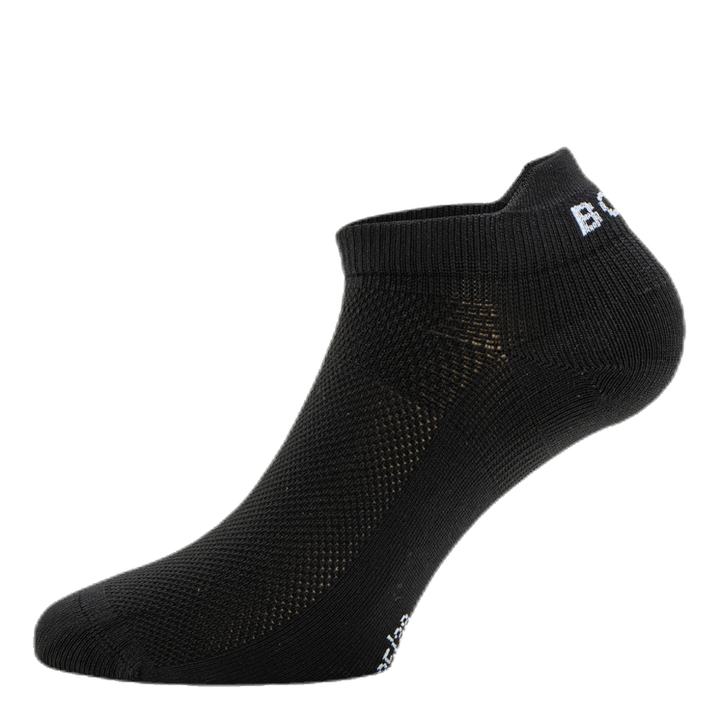 Solid Step Sock Black