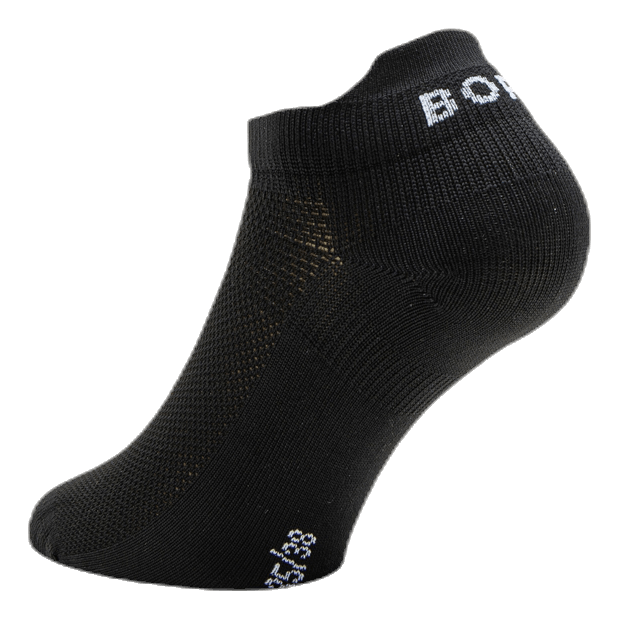 Solid Step Sock Black