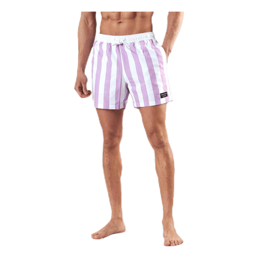 Sylvester Loose Shorts Pink/White