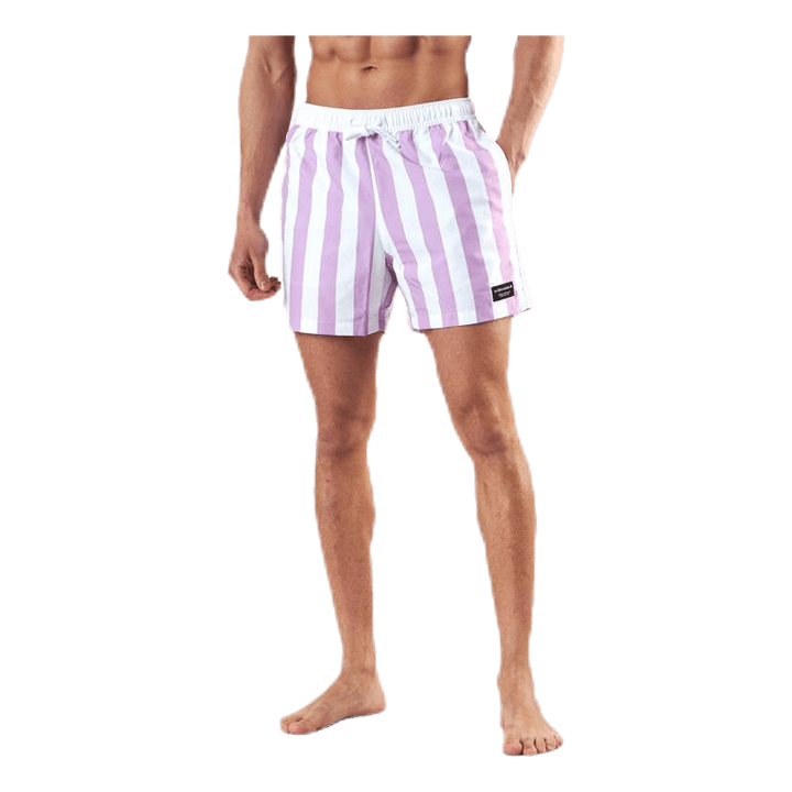 Sylvester Loose Shorts Pink/White