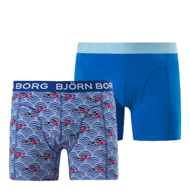 Koi Wave Sammy Shorts 2-Pack Blue