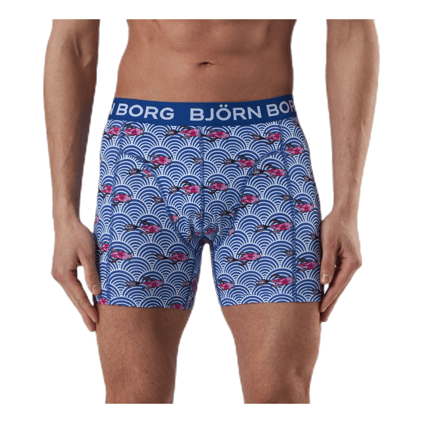 Koi Wave Sammy Shorts 2-Pack Blue