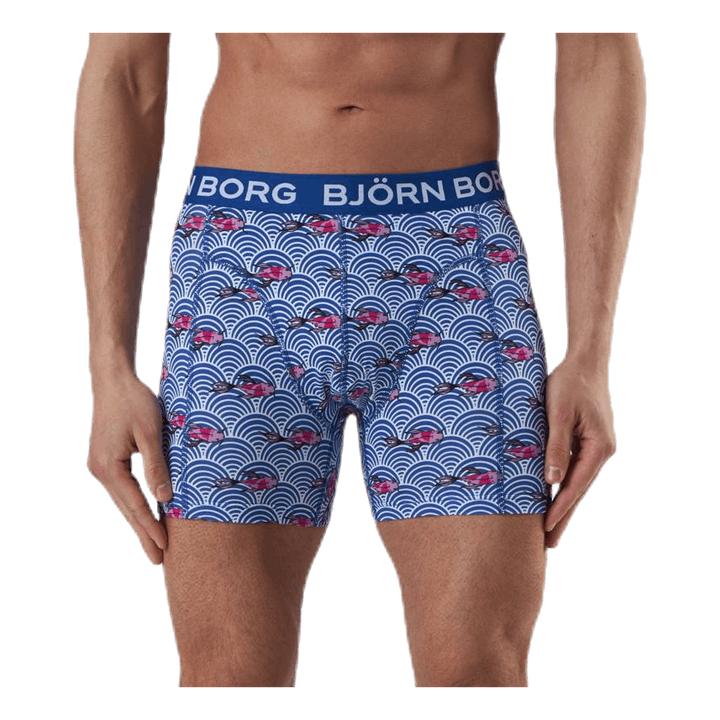 Koi Wave Sammy Shorts 2-Pack Blue