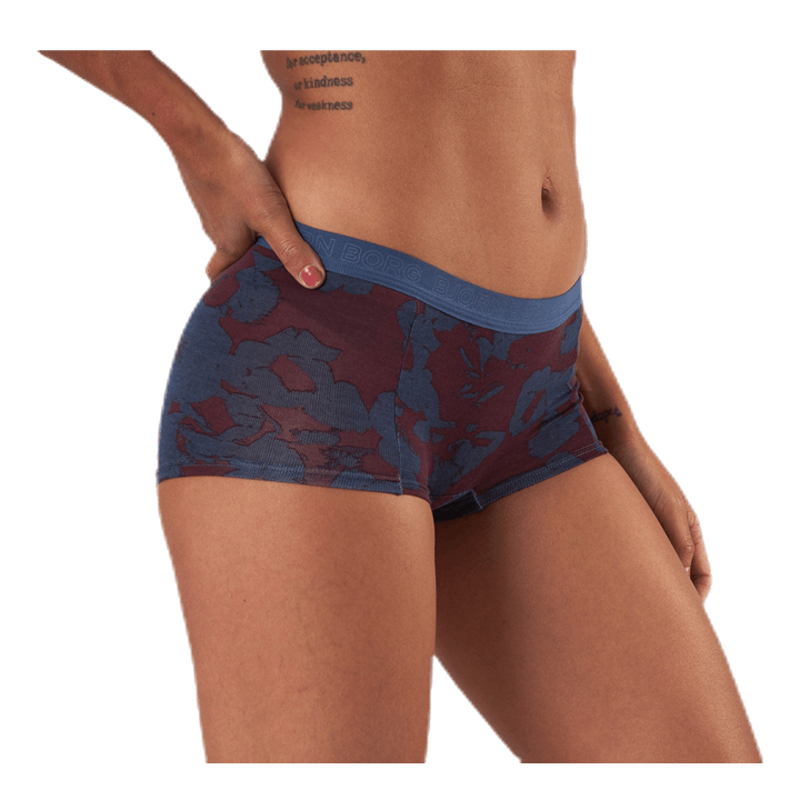 Mia Wayflower Minishorts 2-Pack Blue