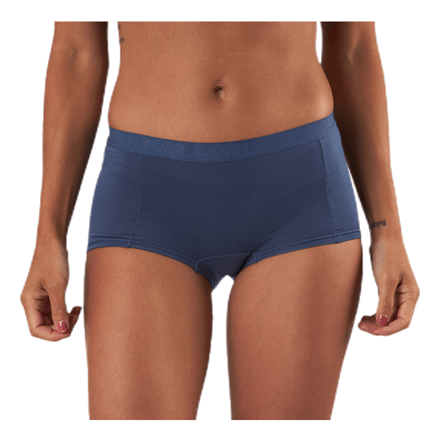 Mia Wayflower Minishorts 2-Pack Blue