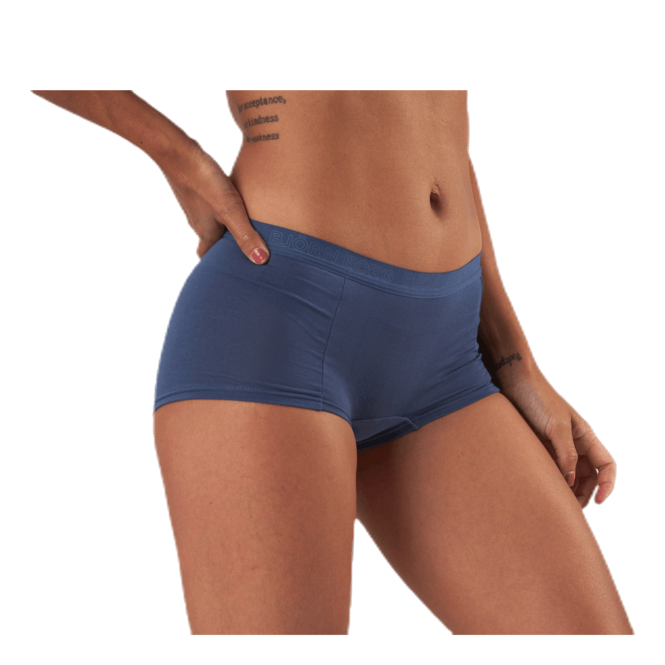 Mia Wayflower Minishorts 2-Pack Blue