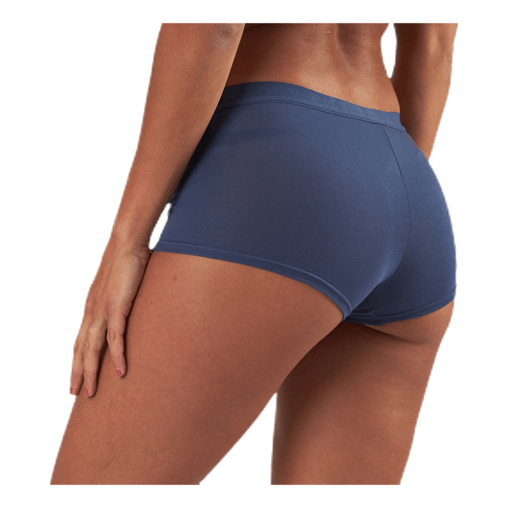 Mia Wayflower Minishorts 2-Pack Blue