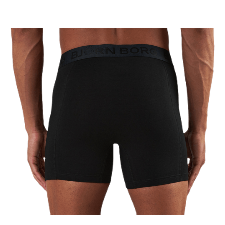 Sammy Solid Shorts 2-Pack Black