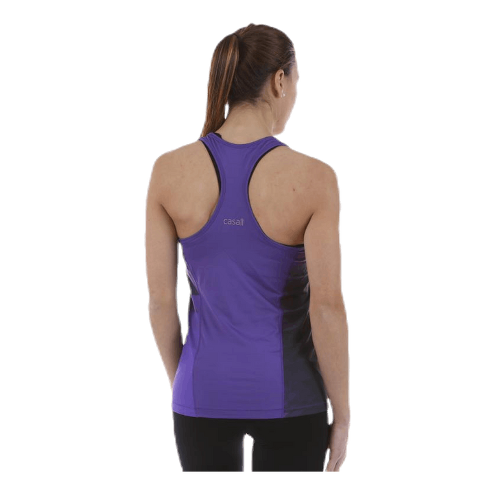 Shattered Print Racerback Purple