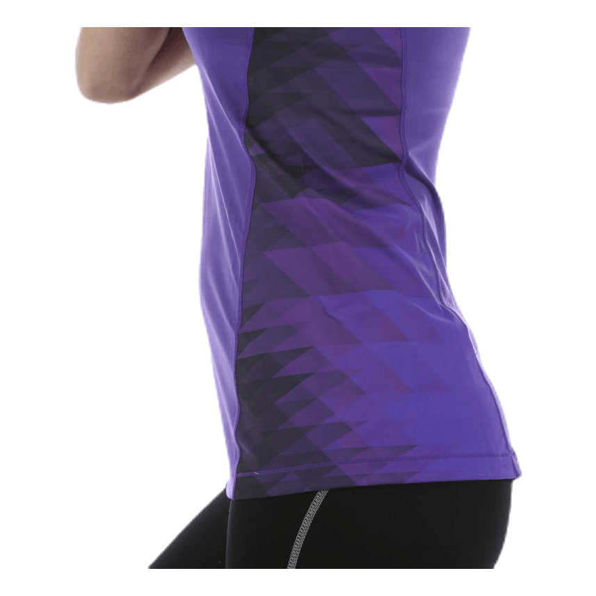 Shattered Print Racerback Purple