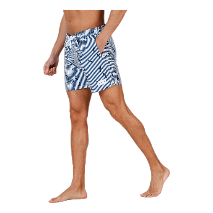 Louie Swim Trunks Blue/Patterned