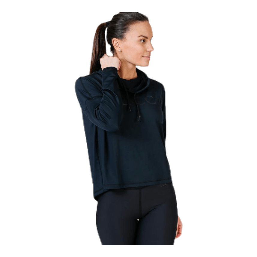 Faxi Crop Sweater Black