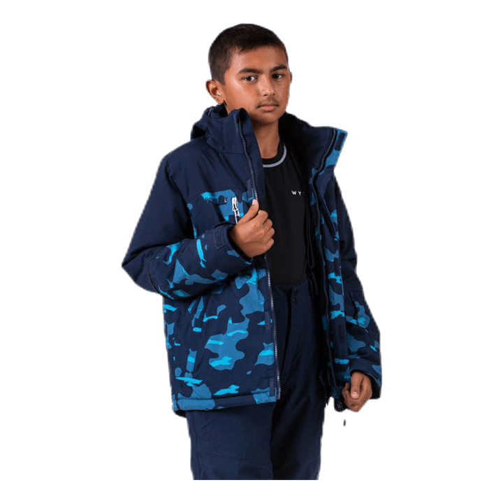 Junior Kody Ski Jacket Blue/Patterned