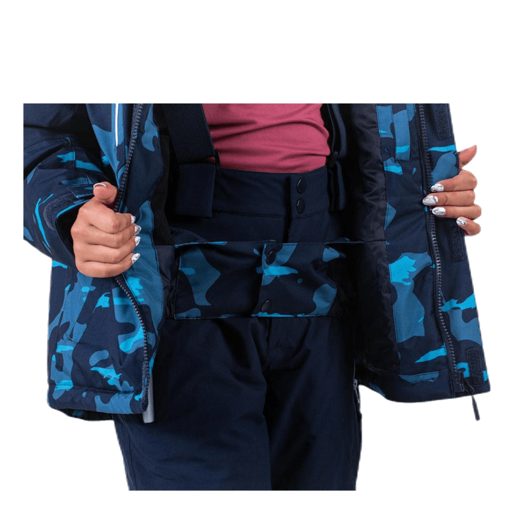 Junior Kody Ski Jacket Blue/Patterned