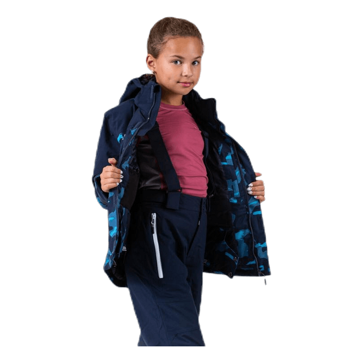 Junior Kody Ski Jacket Blue/Patterned