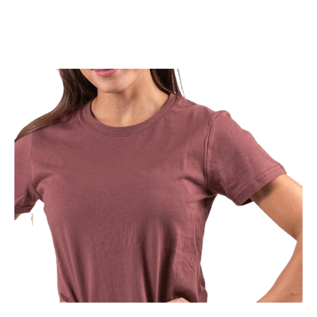 Ebba T-shirt Purple/Brown