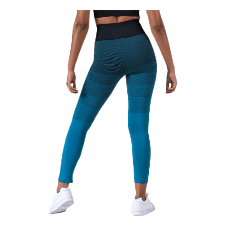 Gradient Seamless Tights Blue