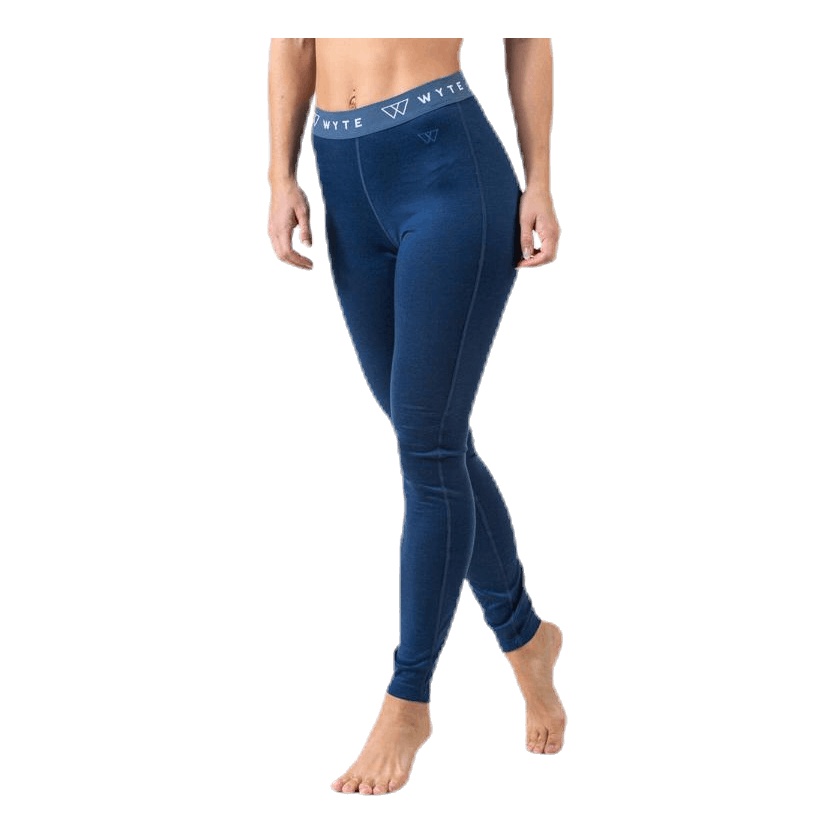 Flora Merino Pants Blue