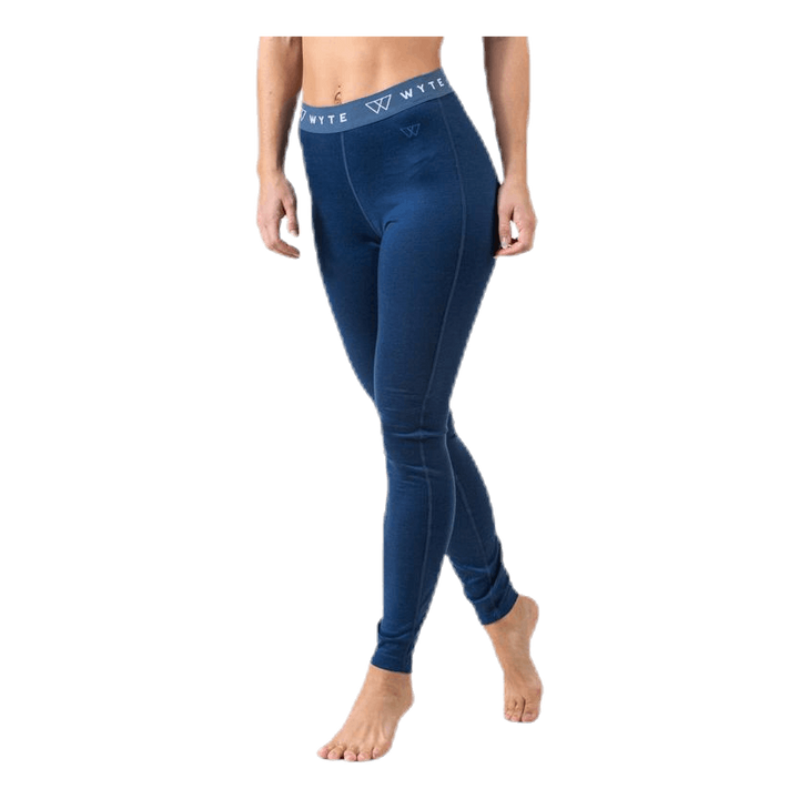 Flora Merino Pants Blue