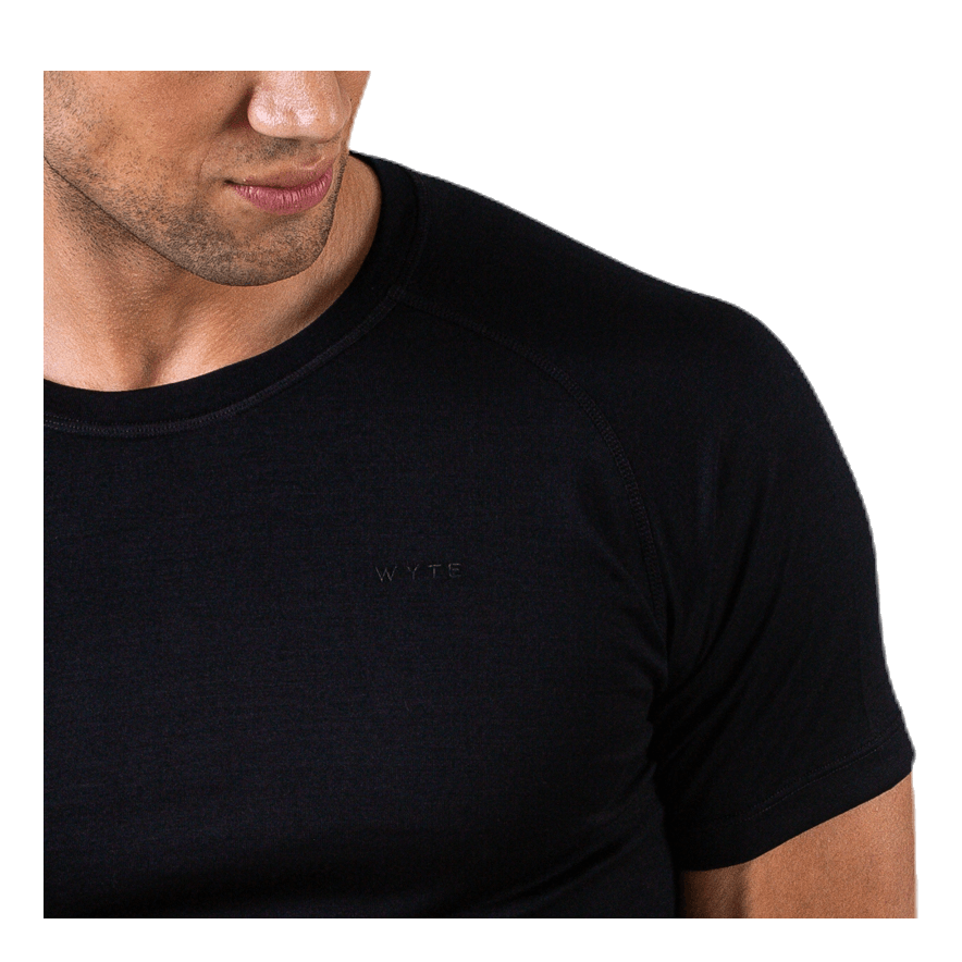 Arvid Merino T-shirt Black