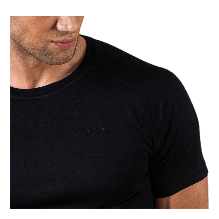 Arvid Merino T-shirt Black