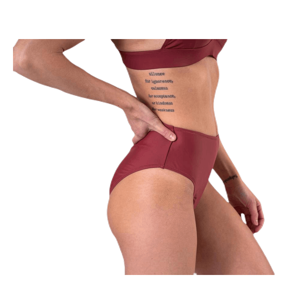 Nalani High Waist Red