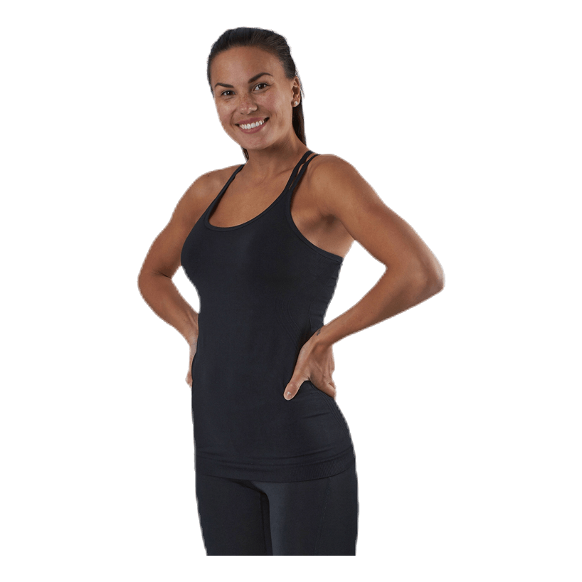 Clean Seamless Tank Top Black