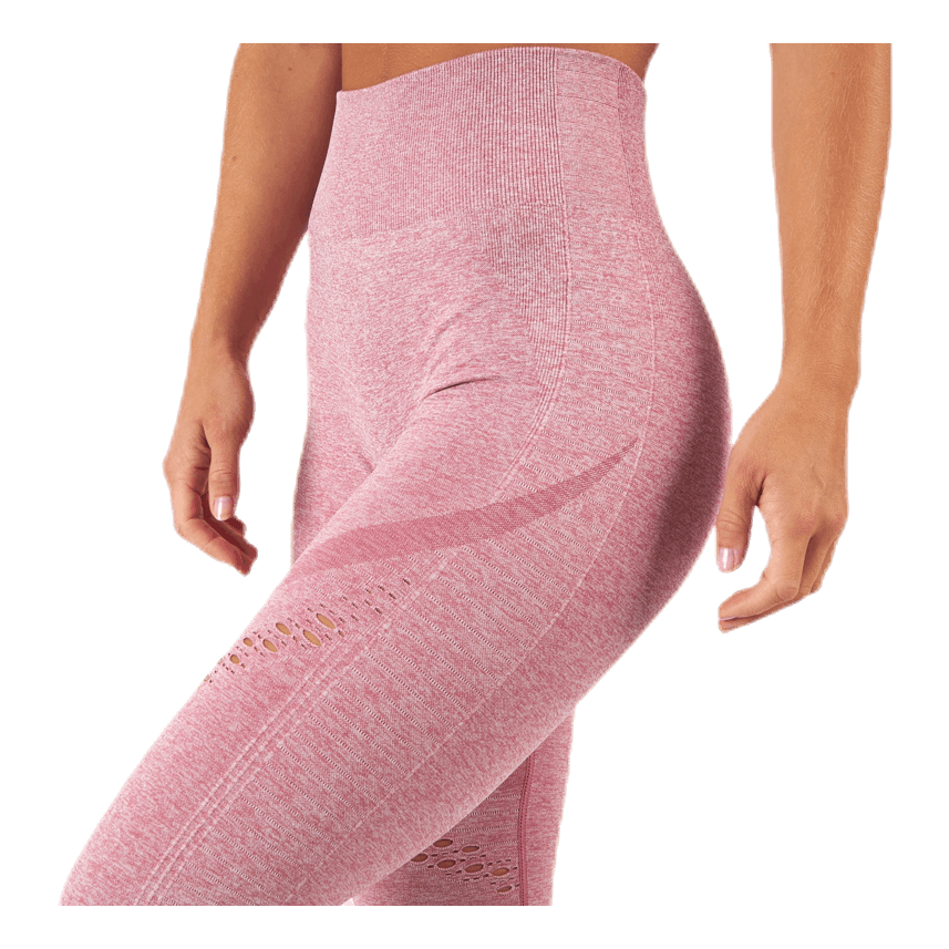 Fitness Seamless Mesh Tights Pink