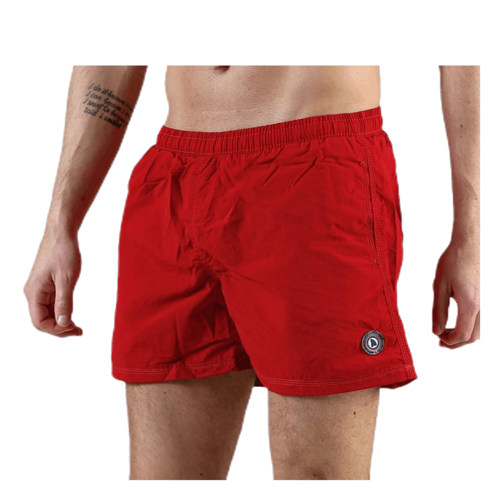 Landsort Swim Trunks Red