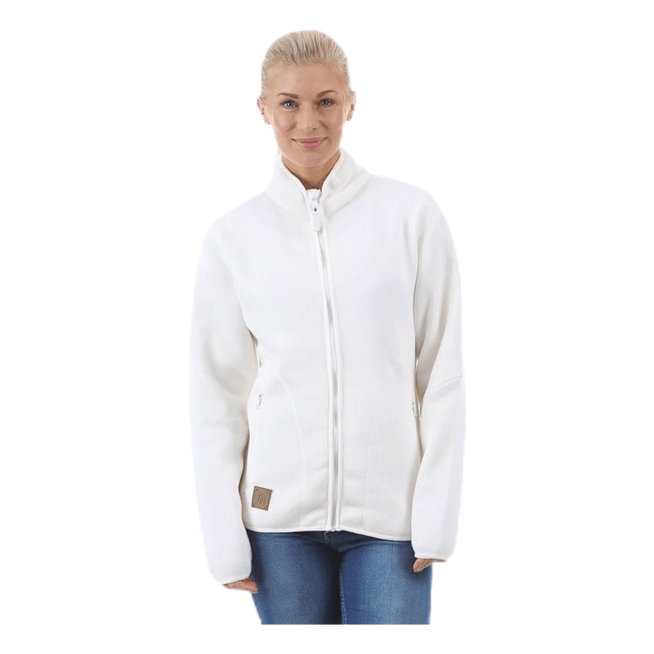 Fleece Jacka White