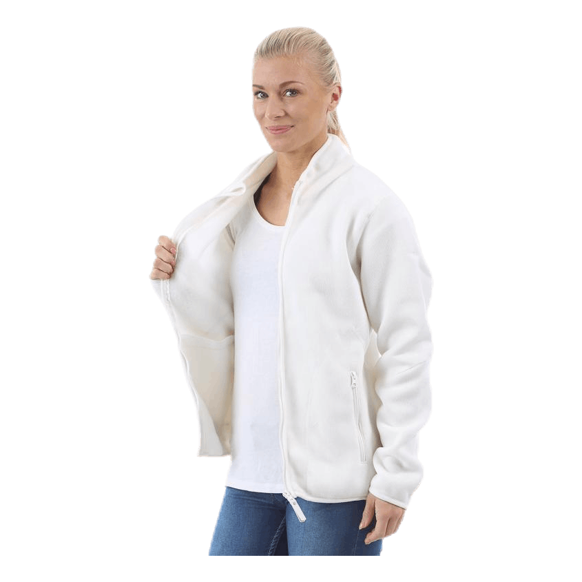 Fleece Jacka White